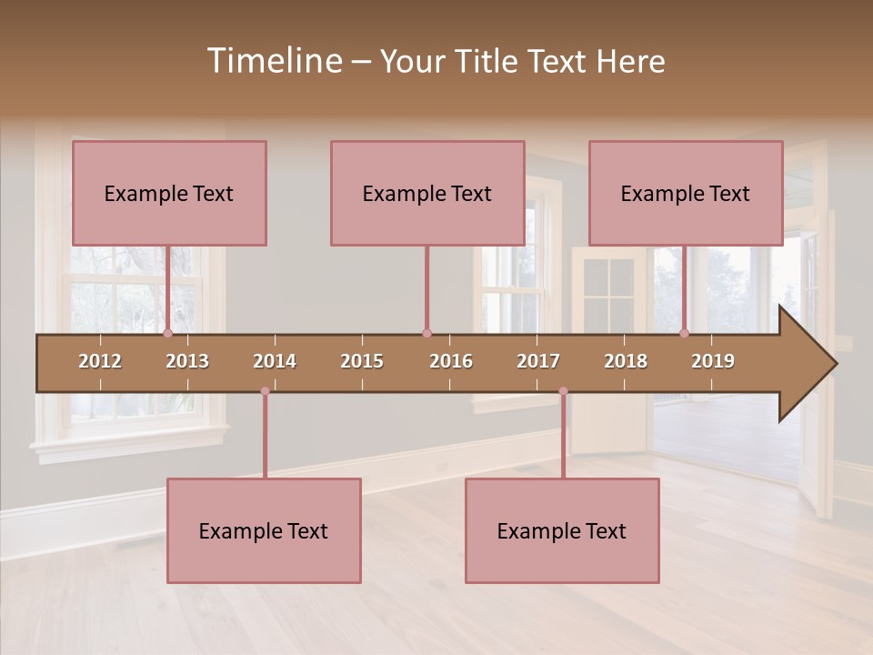 Residential Decor Diningroom PowerPoint Template