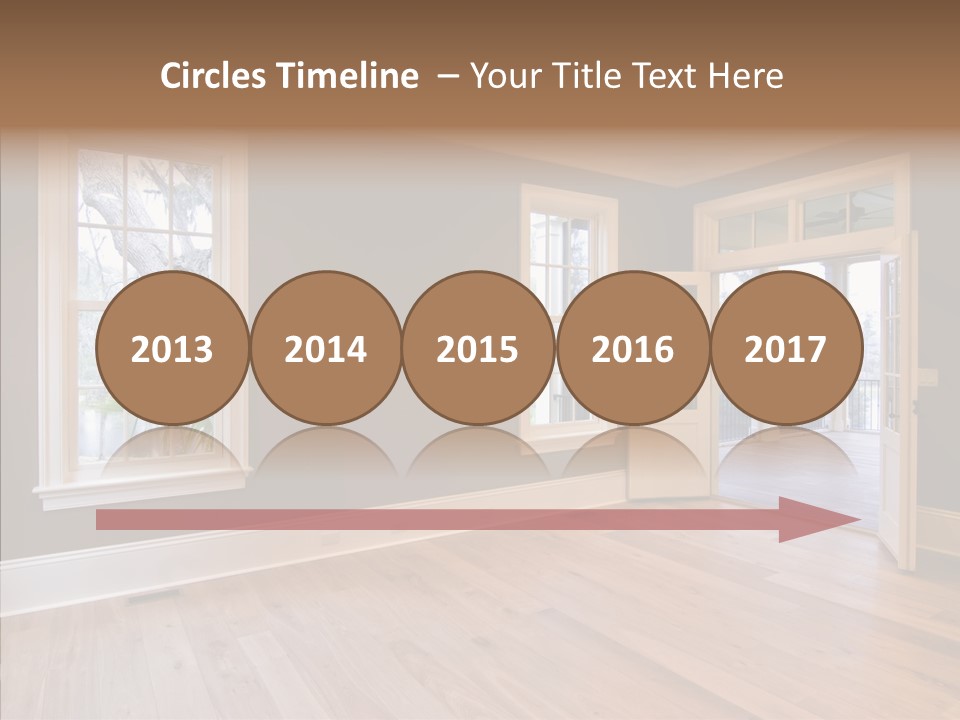 Residential Decor Diningroom PowerPoint Template