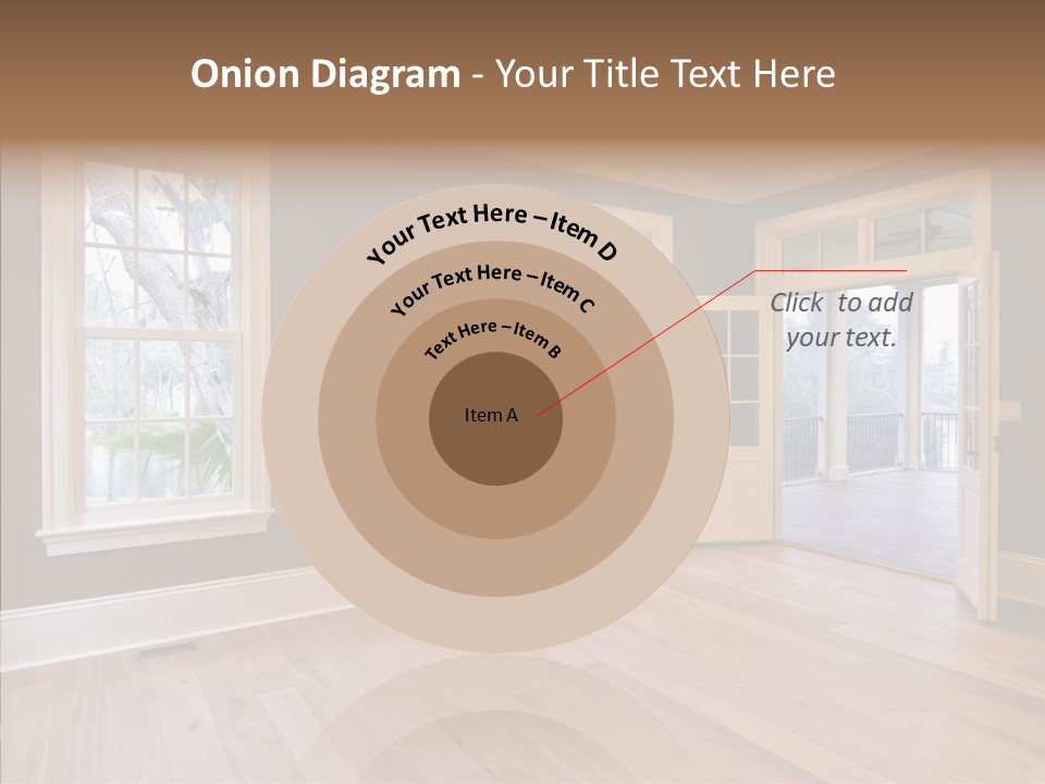 Residential Decor Diningroom PowerPoint Template
