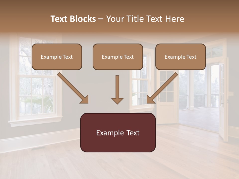 Residential Decor Diningroom PowerPoint Template