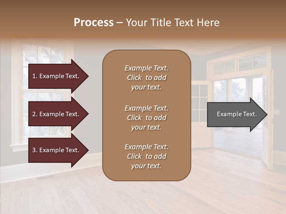 Residential Decor Diningroom PowerPoint Template