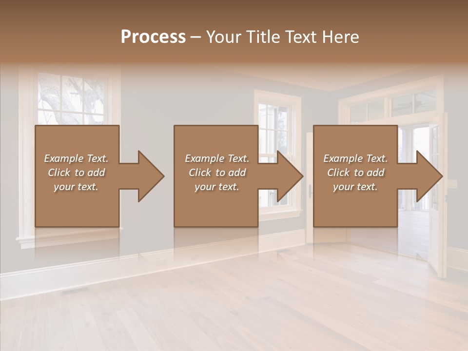 Residential Decor Diningroom PowerPoint Template