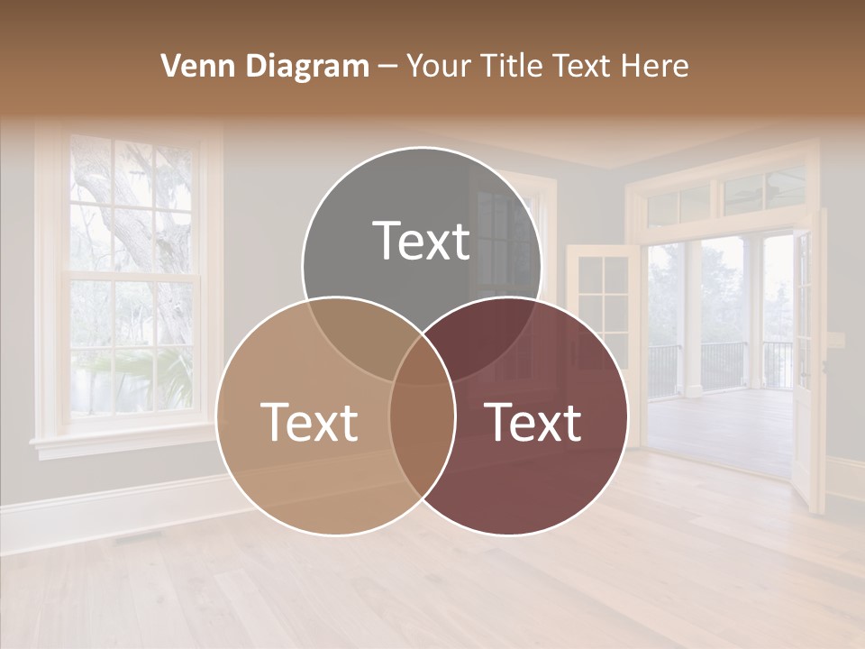 Residential Decor Diningroom PowerPoint Template