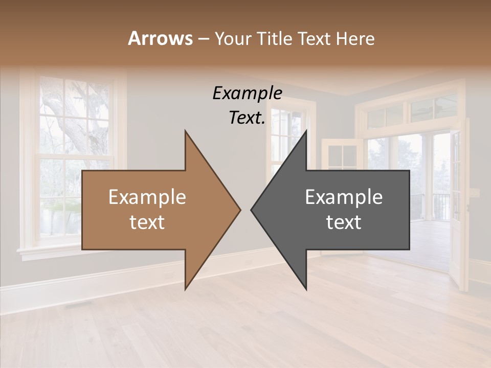Residential Decor Diningroom PowerPoint Template