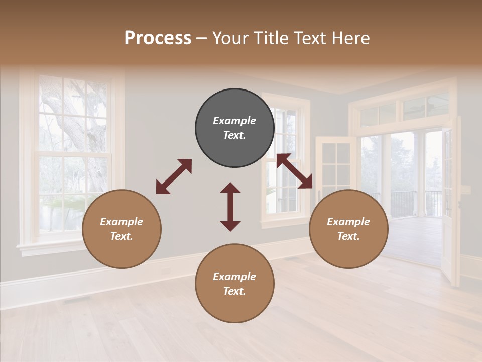 Residential Decor Diningroom PowerPoint Template