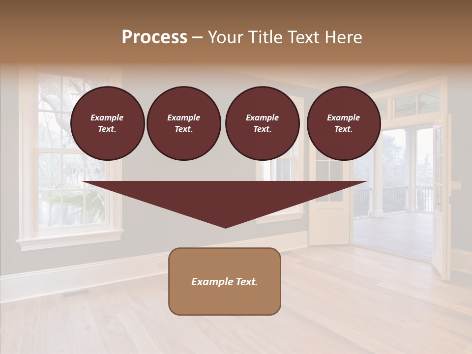 Residential Decor Diningroom PowerPoint Template