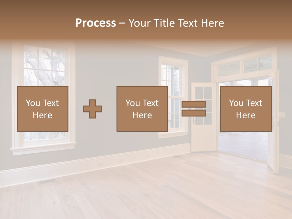 Residential Decor Diningroom PowerPoint Template
