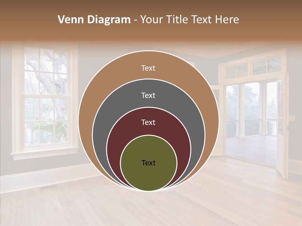 Residential Decor Diningroom PowerPoint Template