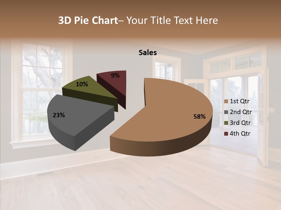 Residential Decor Diningroom PowerPoint Template