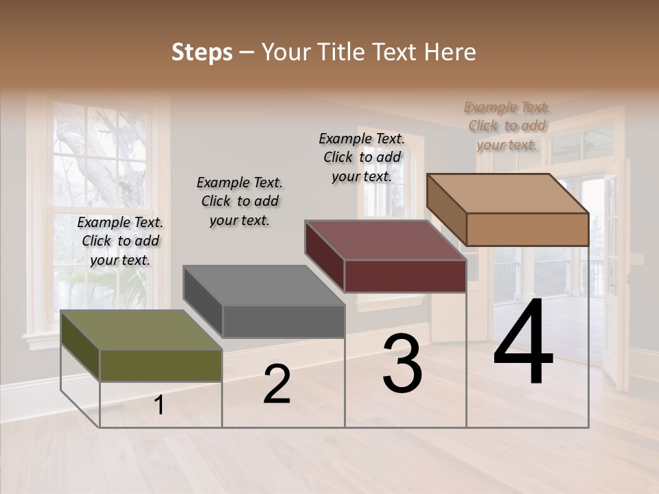 Residential Decor Diningroom PowerPoint Template