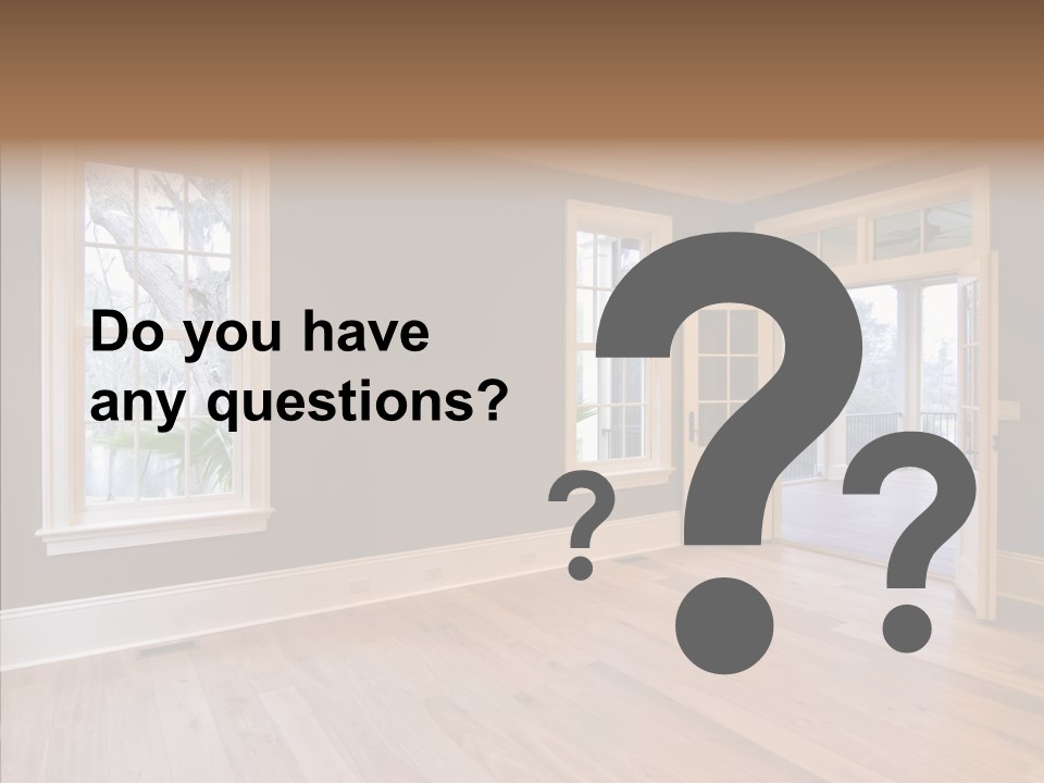 Residential Decor Diningroom PowerPoint Template