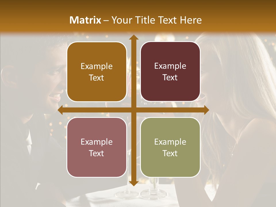 People Restaurant PowerPoint Template