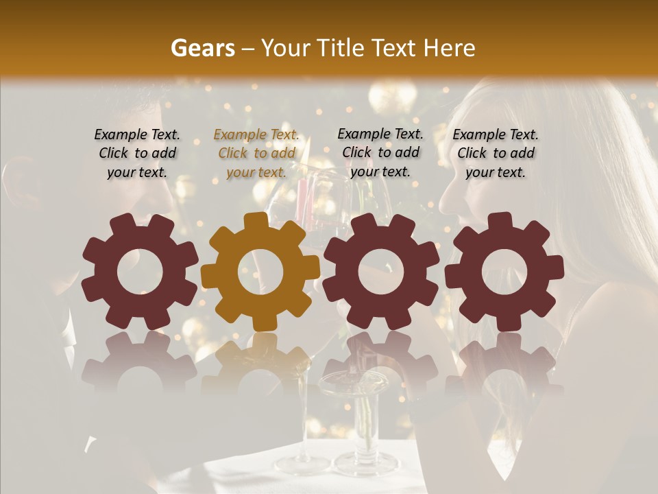 People Restaurant PowerPoint Template