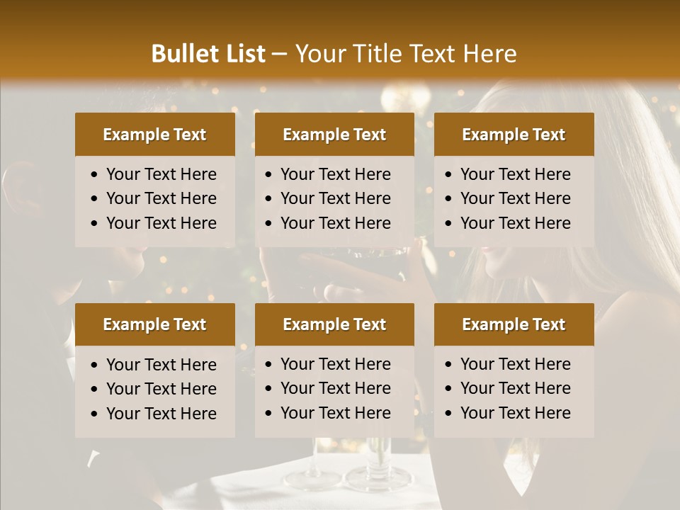 People Restaurant PowerPoint Template