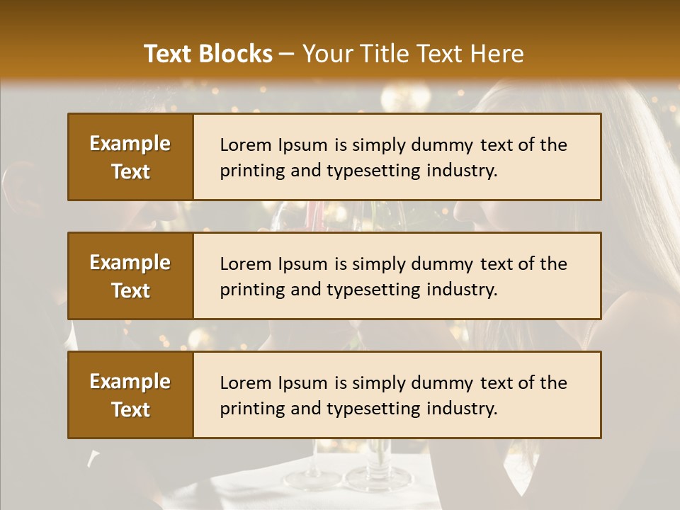 People Restaurant PowerPoint Template