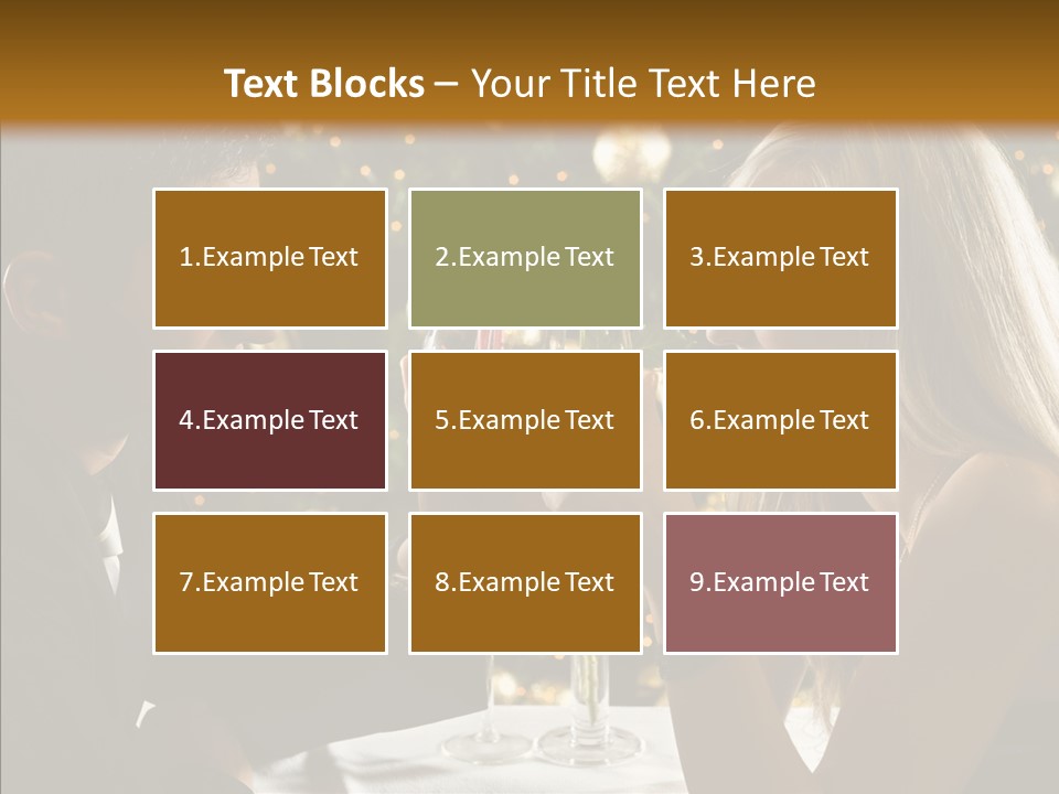 People Restaurant PowerPoint Template