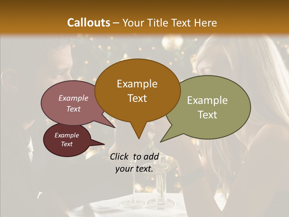 People Restaurant PowerPoint Template