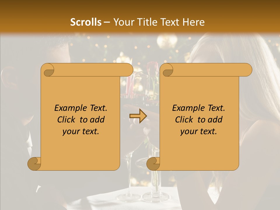 People Restaurant PowerPoint Template