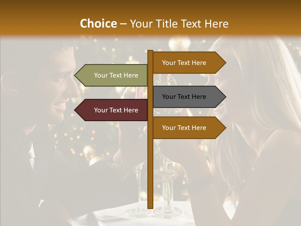 People Restaurant PowerPoint Template