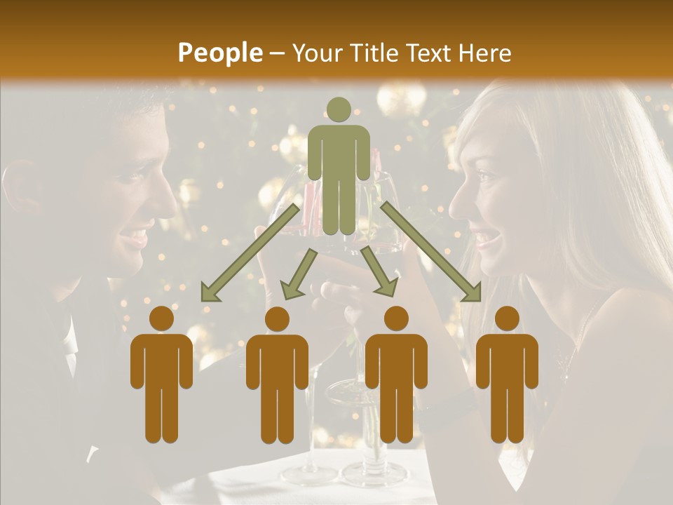 People Restaurant PowerPoint Template
