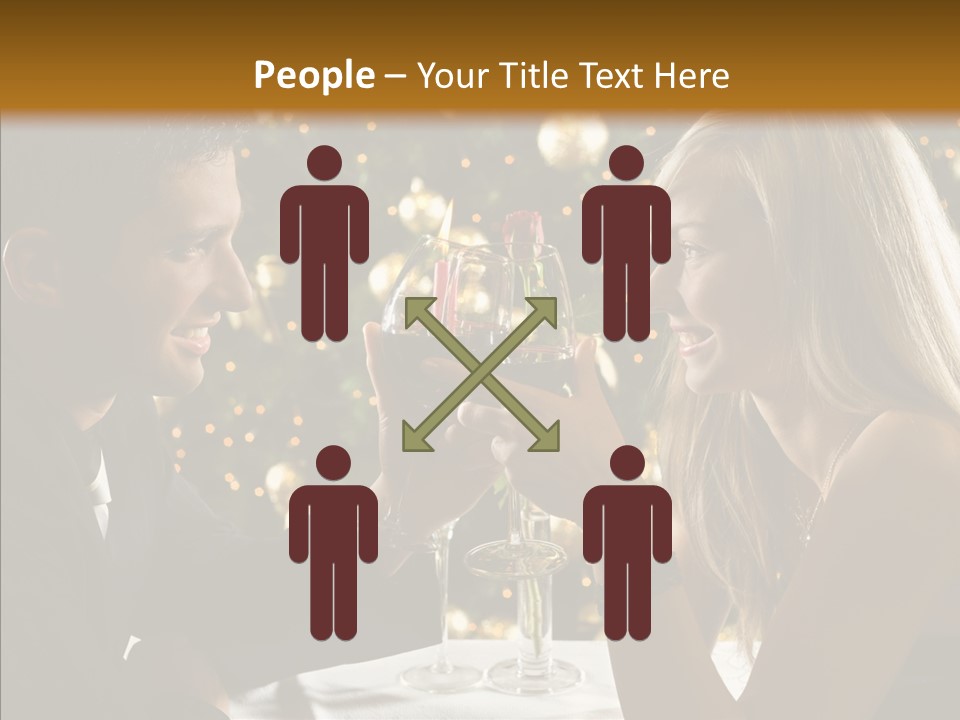 People Restaurant PowerPoint Template