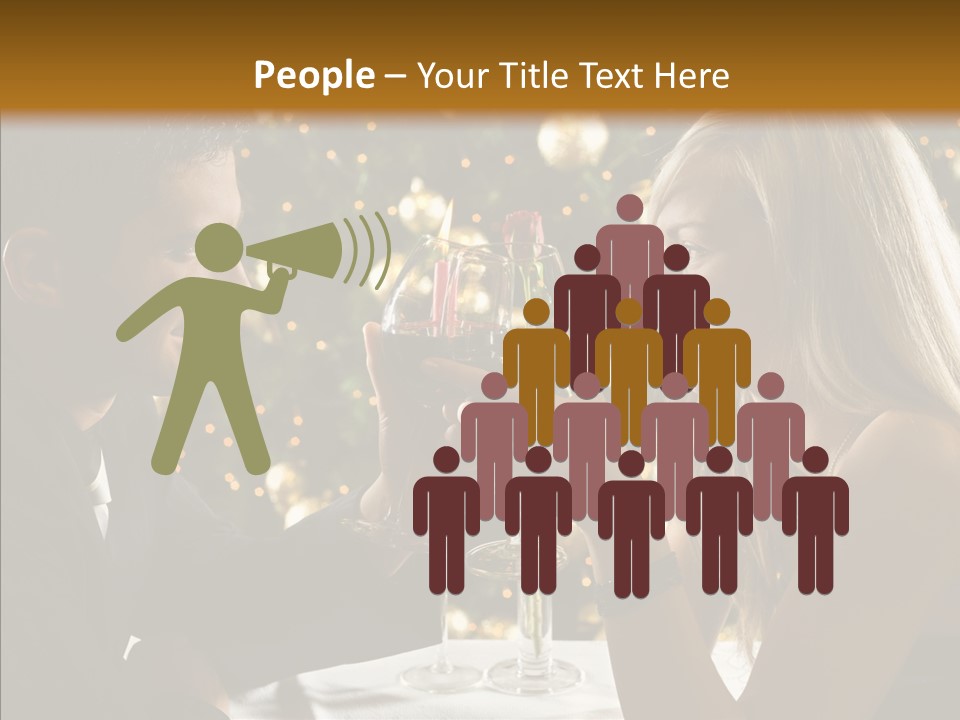 People Restaurant PowerPoint Template