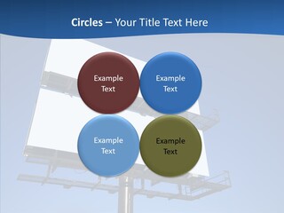 Lighting White Sign PowerPoint Template