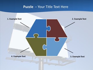 Lighting White Sign PowerPoint Template