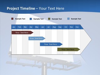 Lighting White Sign PowerPoint Template