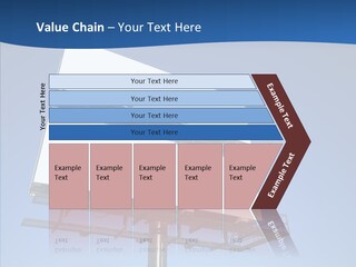 Lighting White Sign PowerPoint Template