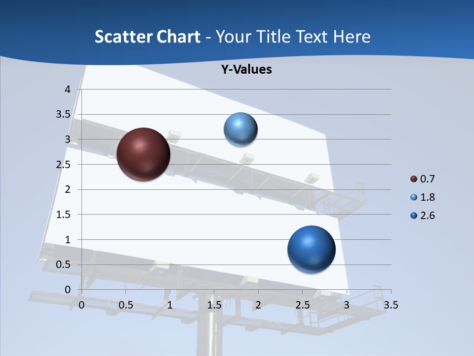 Lighting White Sign PowerPoint Template