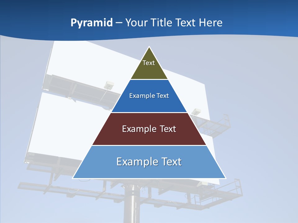 Lighting White Sign PowerPoint Template