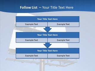 Lighting White Sign PowerPoint Template