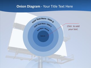 Lighting White Sign PowerPoint Template