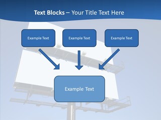 Lighting White Sign PowerPoint Template