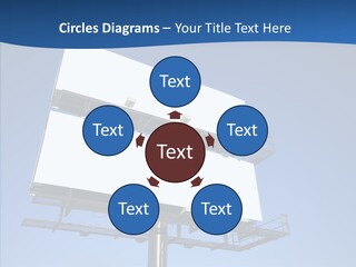 Lighting White Sign PowerPoint Template