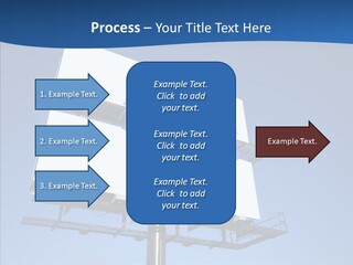 Lighting White Sign PowerPoint Template