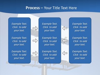 Lighting White Sign PowerPoint Template