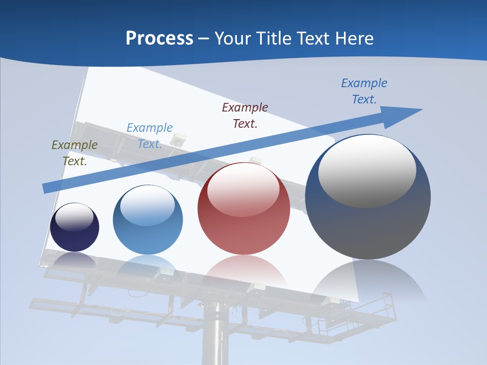 Lighting White Sign PowerPoint Template