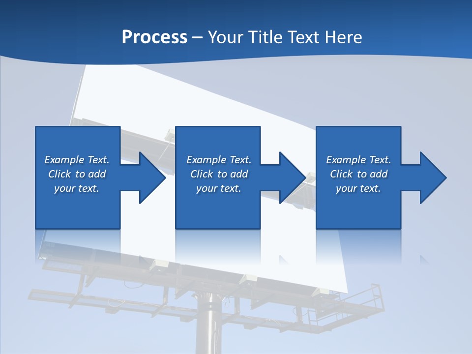 Lighting White Sign PowerPoint Template