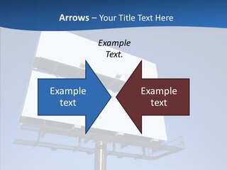 Lighting White Sign PowerPoint Template