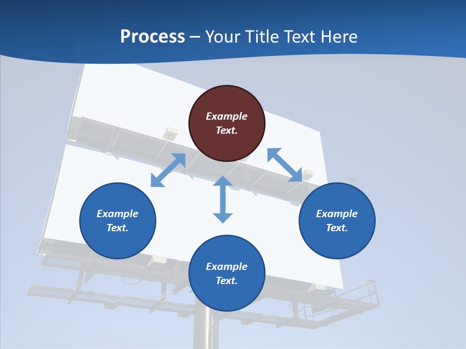 Lighting White Sign PowerPoint Template