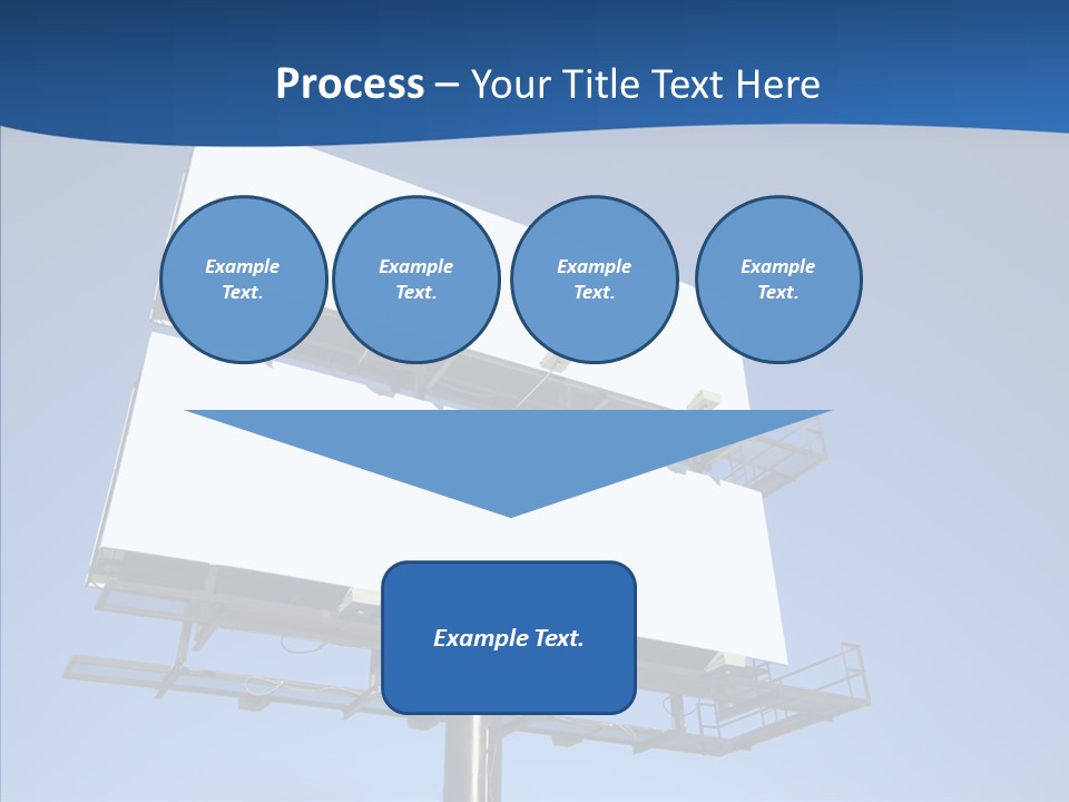Lighting White Sign PowerPoint Template