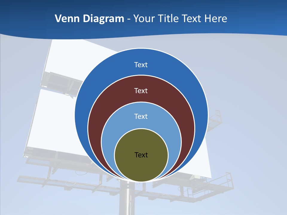 Lighting White Sign PowerPoint Template