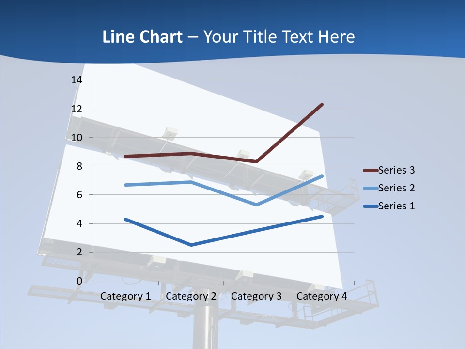 Lighting White Sign PowerPoint Template