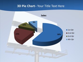 Lighting White Sign PowerPoint Template