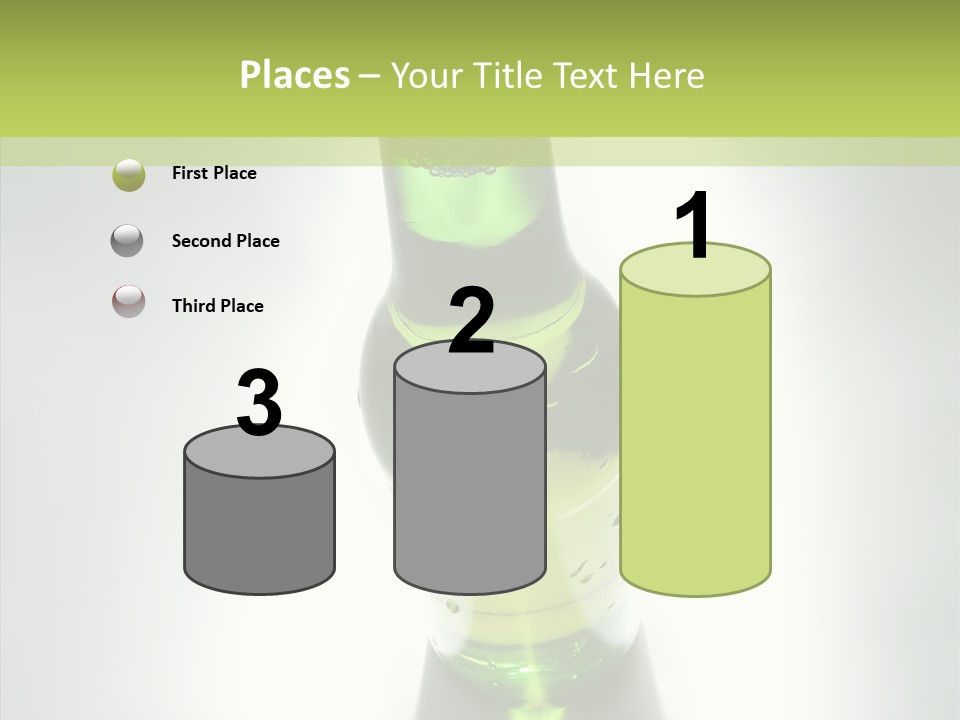 Alcohol Glass Refreshing PowerPoint Template