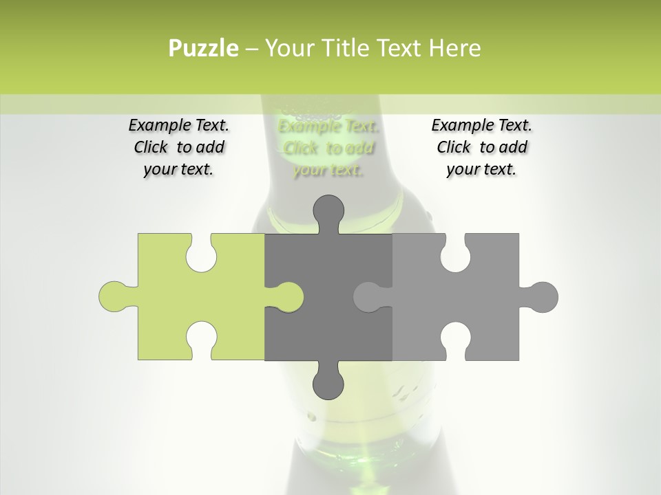 Alcohol Glass Refreshing PowerPoint Template