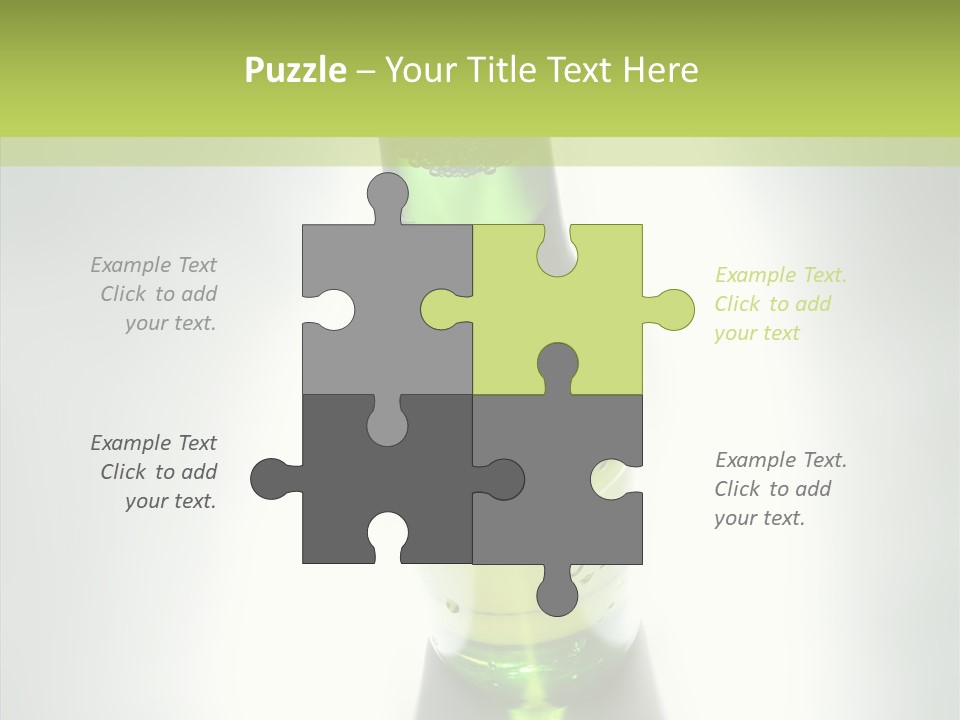 Alcohol Glass Refreshing PowerPoint Template