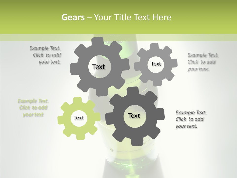 Alcohol Glass Refreshing PowerPoint Template